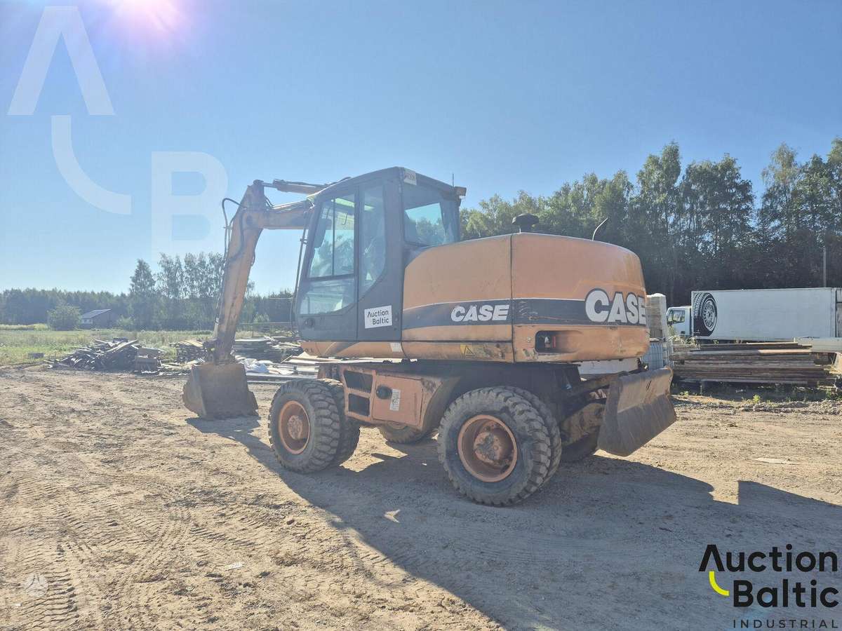Case WX 150, ekskavatoriai