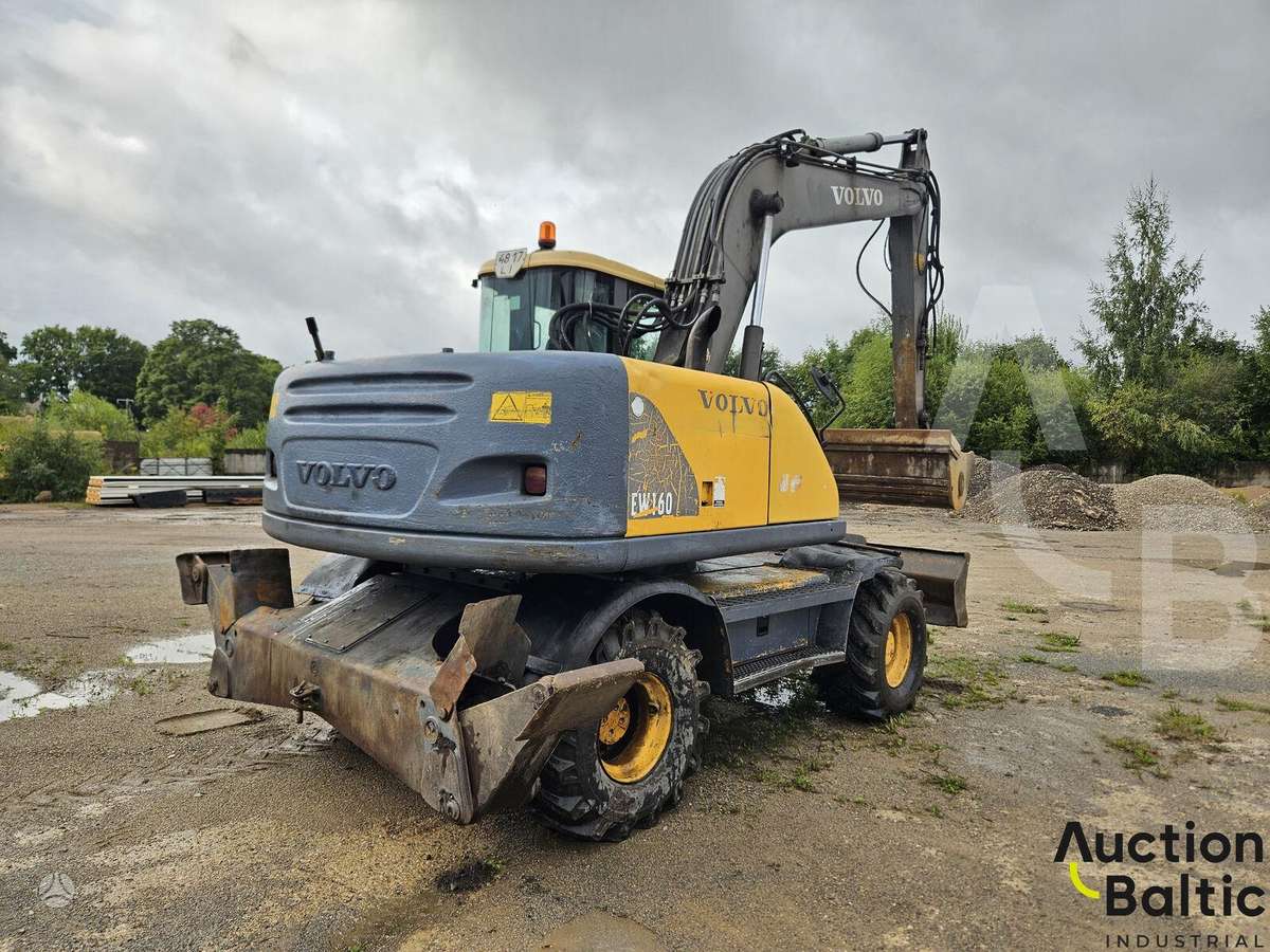 Volvo EW 160, ekskavatoriai