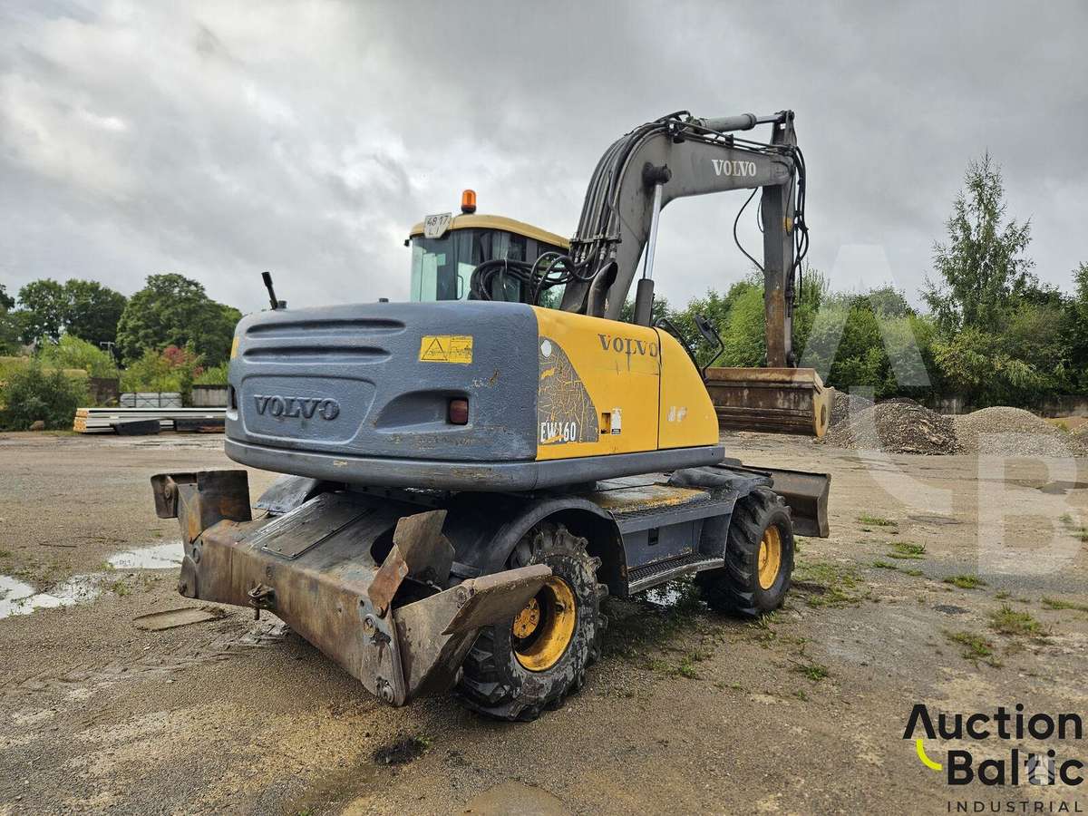 Volvo EW 160, экскаваторы