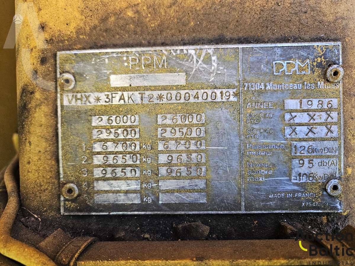 PPM C280, crane