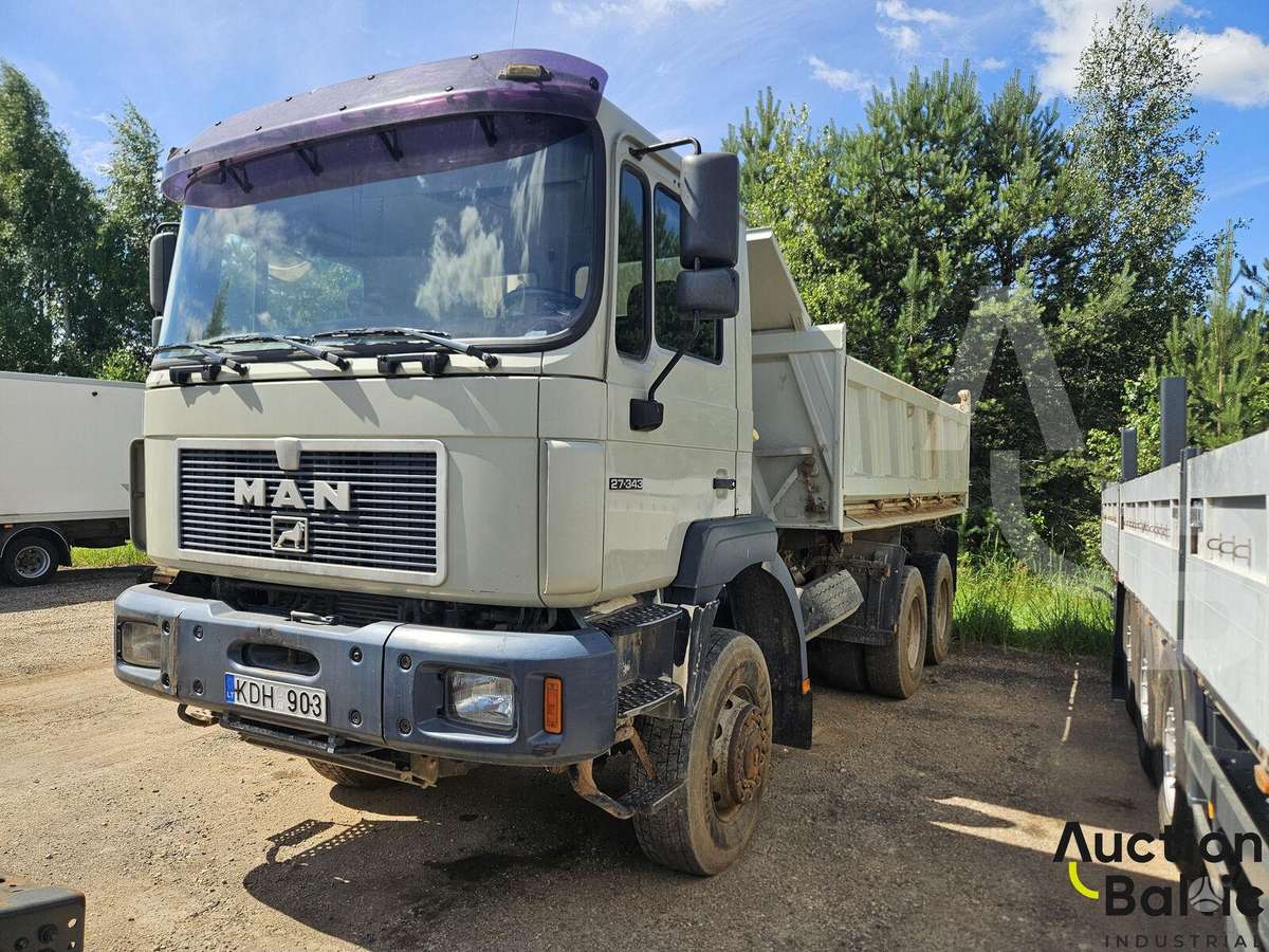 MAN 27.343, самосвалы