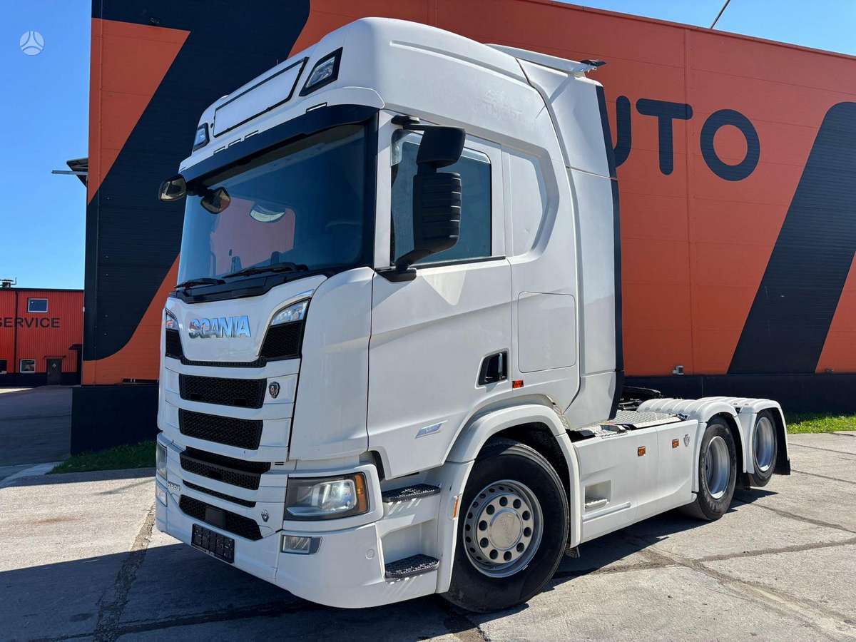 Scania R 520 6x2, single sleeper