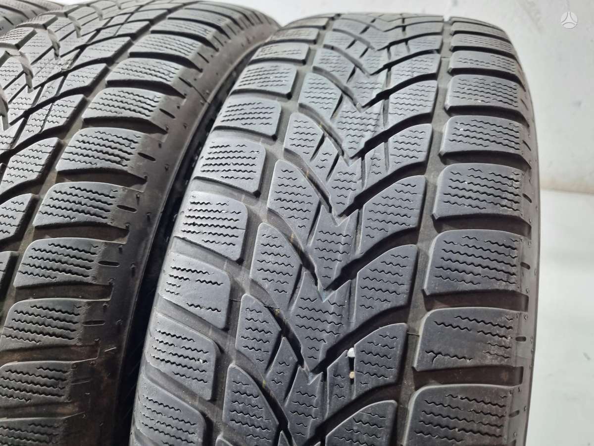 Dunlop 5mm, всесезонные 215/55 R18