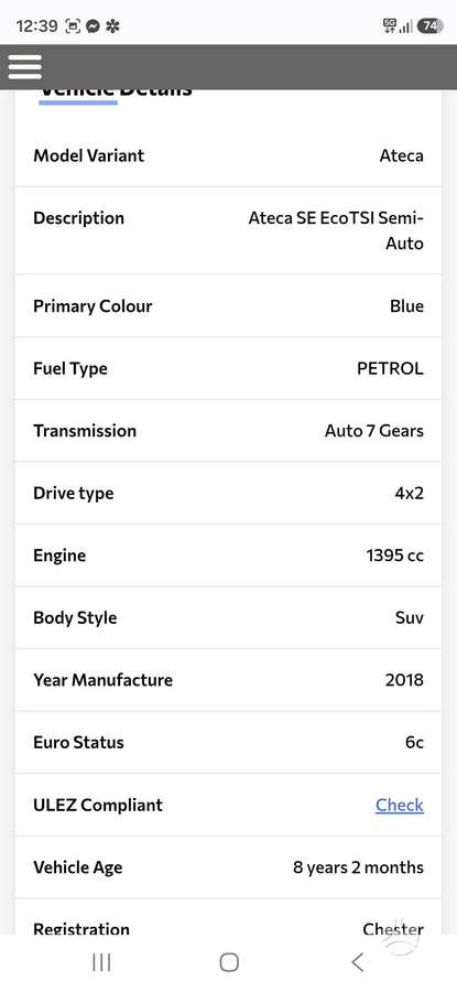 Seat Ateca, 1.4 l., off-road / crossover