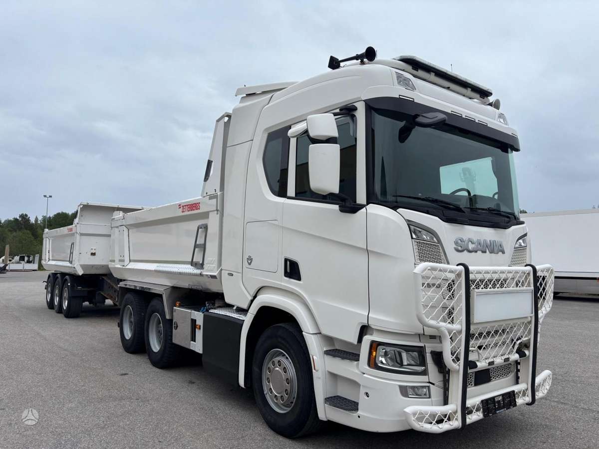 Scania R580, savivarčiai