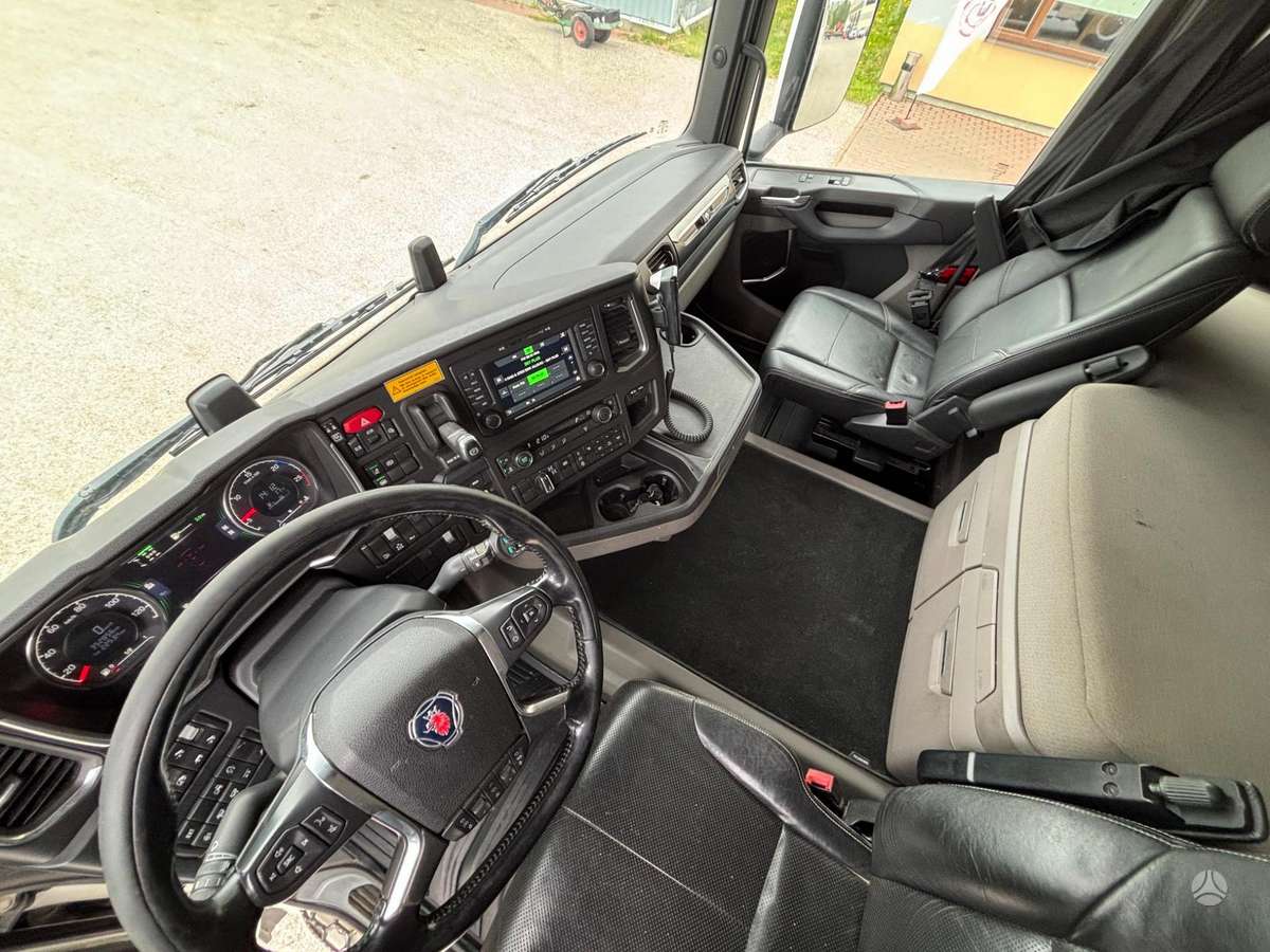 Scania R580, savivarčiai