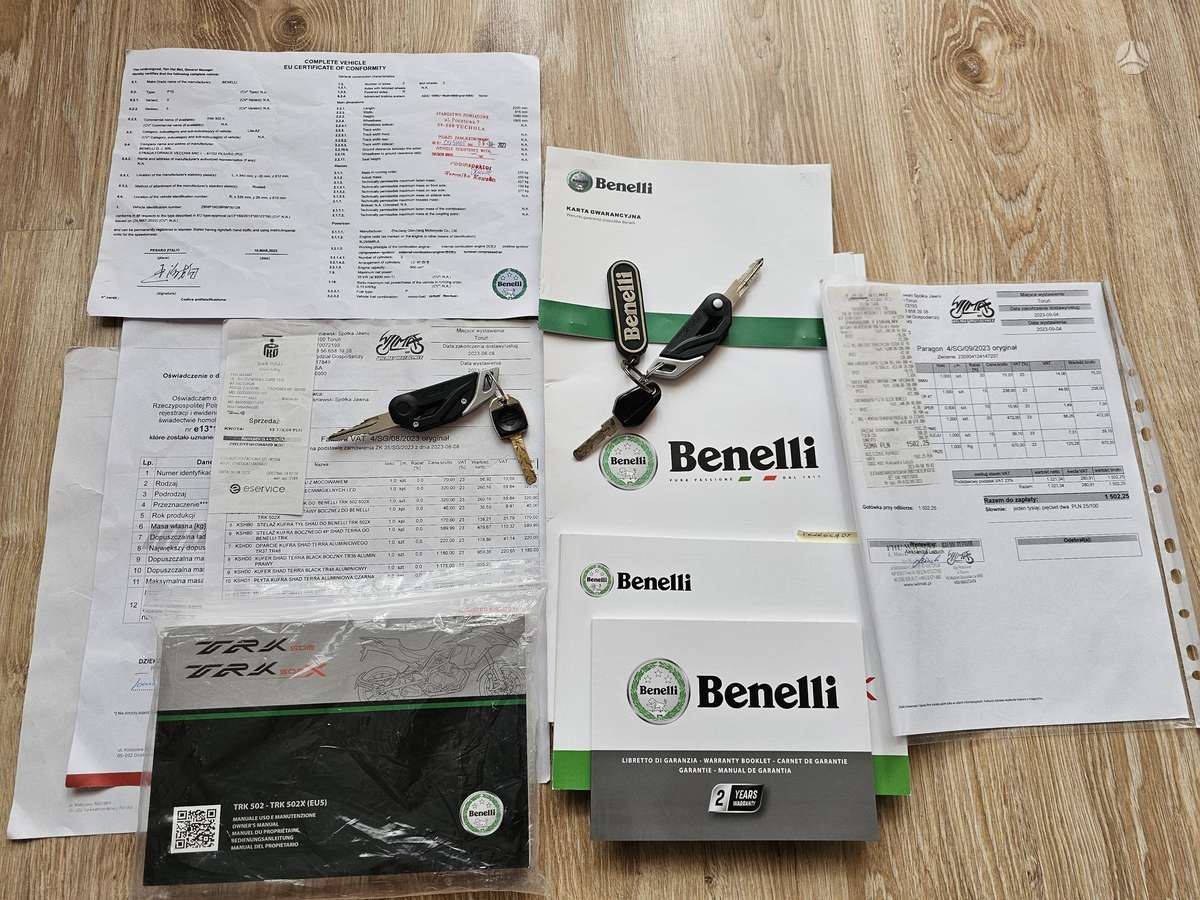 Benelli TRK 502 X 500cc, эндуро / adventure
