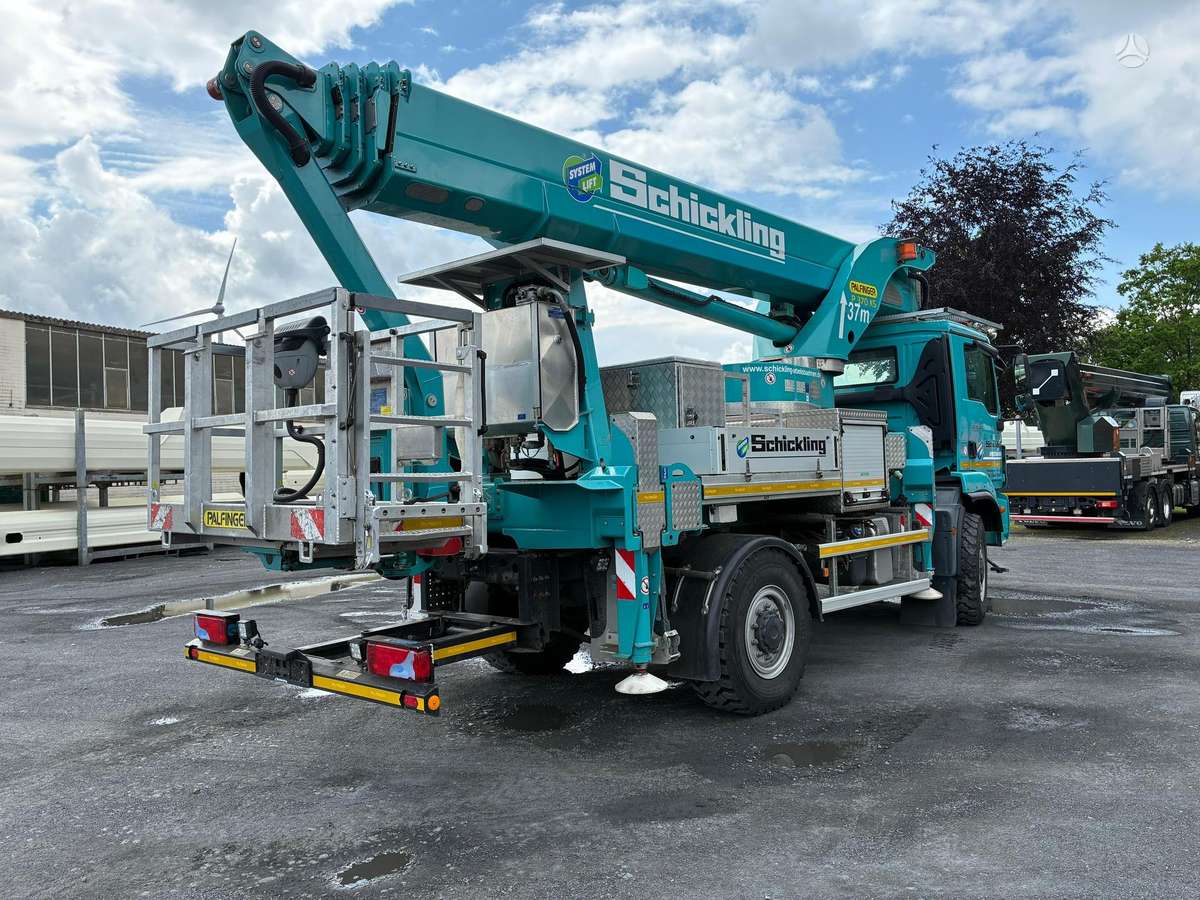 MAN Palfinger P370KS, автовышки