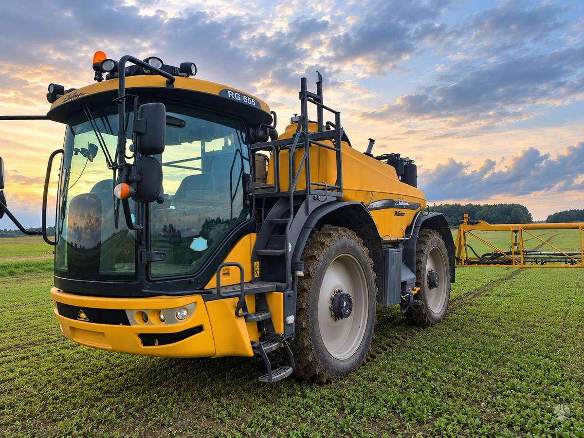 Challenger Rogator 655, самоходные разбрызгиватели