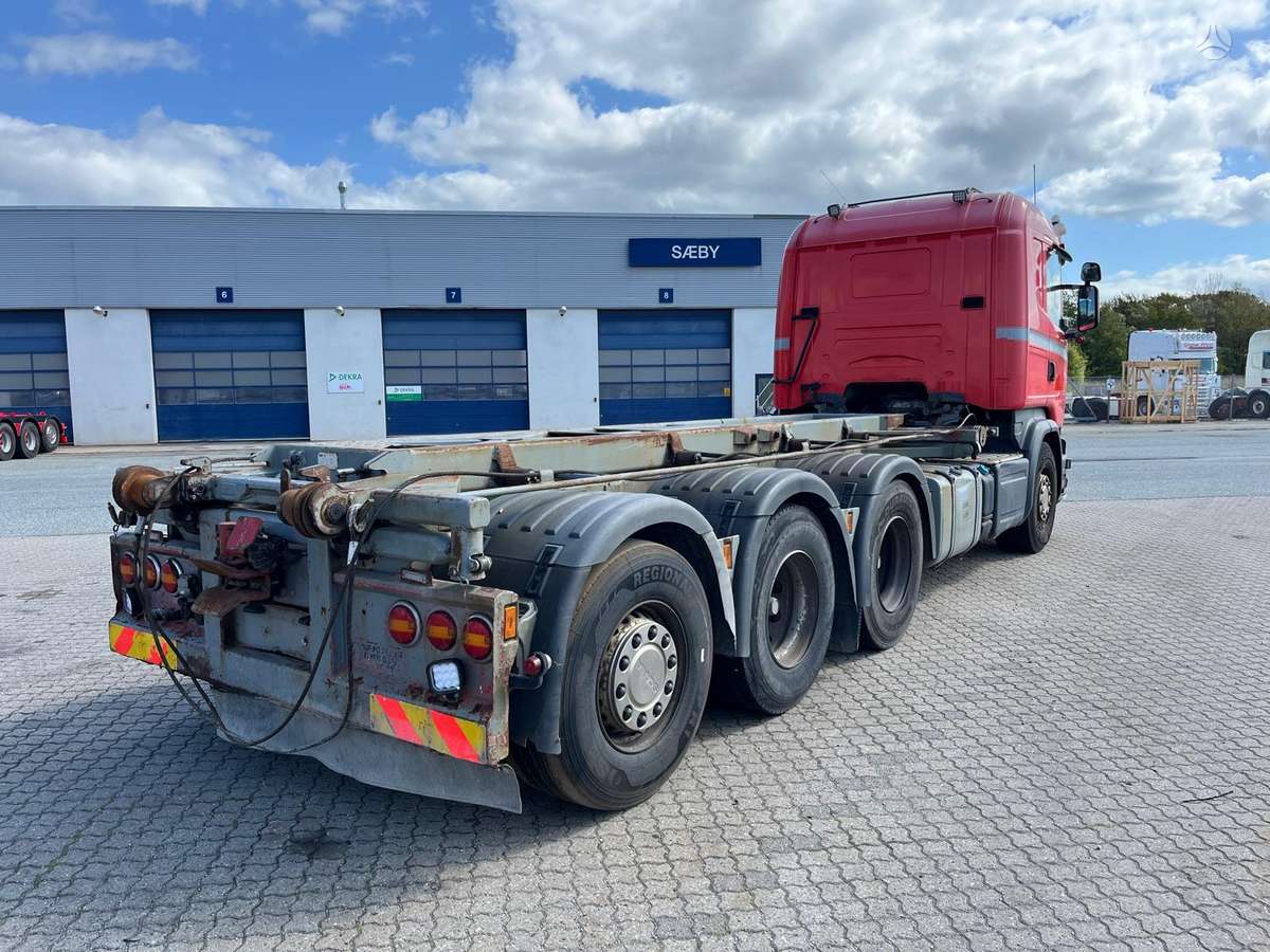 Scania R520 8X4 V8, dumpers / tippers