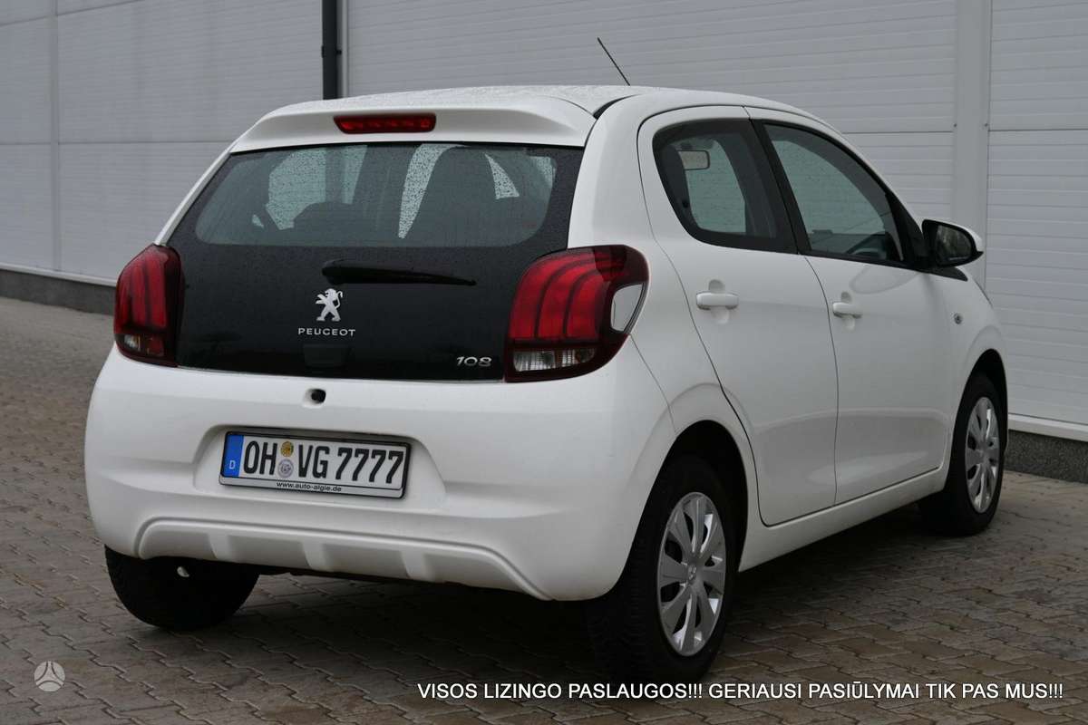Peugeot 108, 1.0 l., hatchback