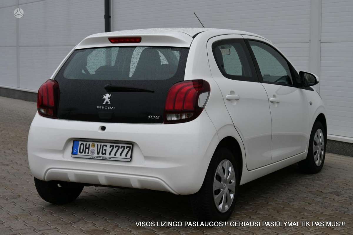 Peugeot 108, 1.0 l., Хэтчбек