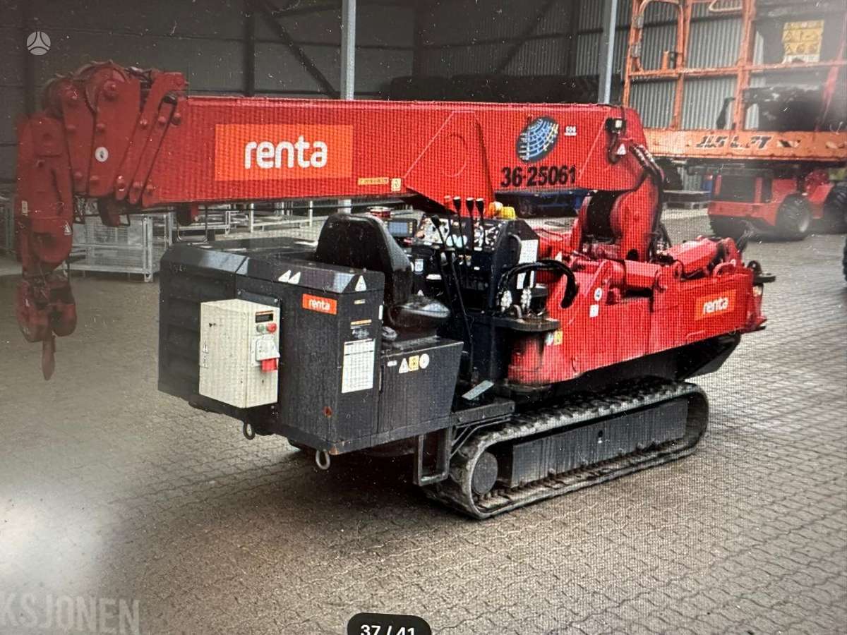 Unitruck URW 506C2E, kranai
