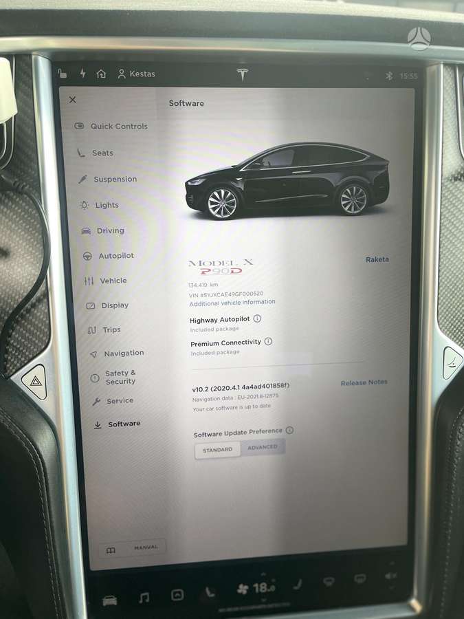 Tesla Model X, 90 kWh, off-road / crossover