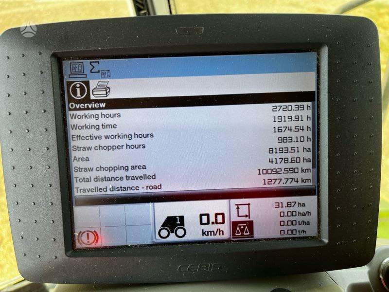 Claas 770 TT, kombainai