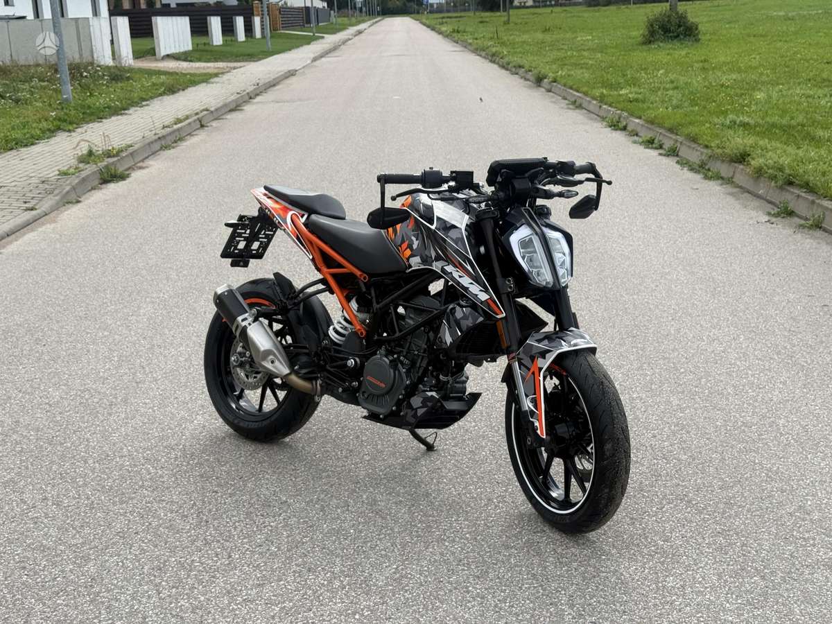 KTM Duke 125cc, street / classic