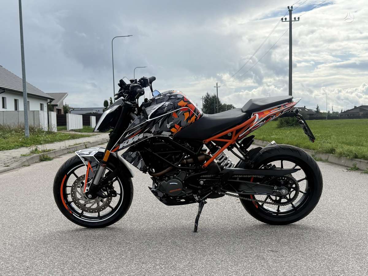 KTM Duke 125cc, street / classic