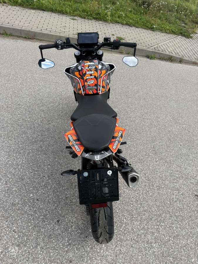 KTM Duke 125cc, street / classic