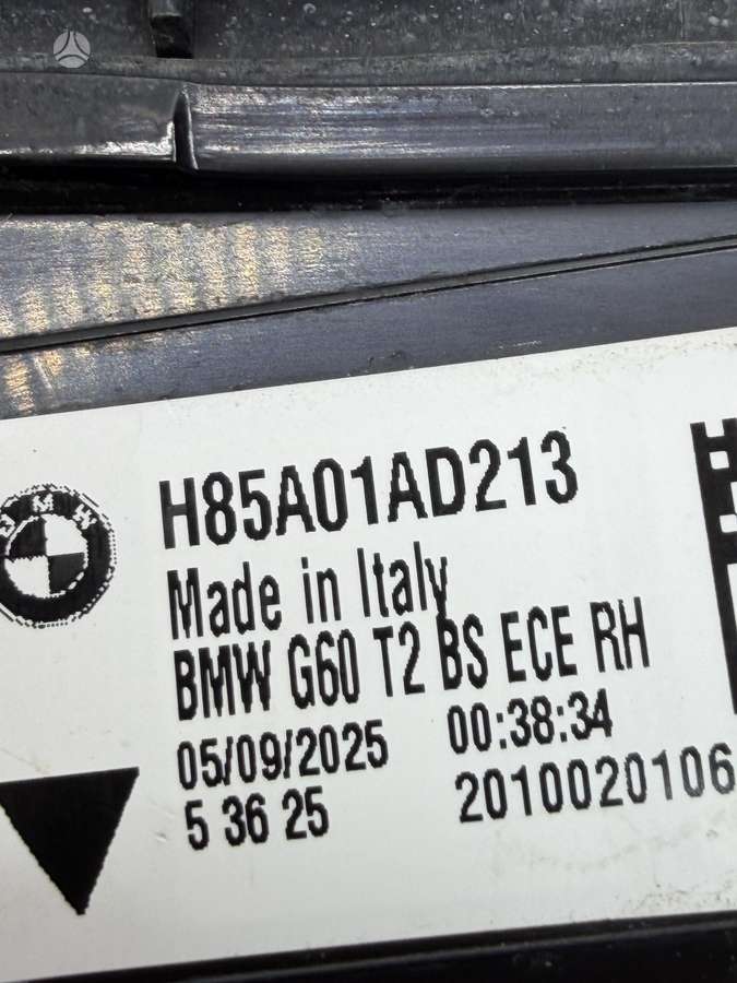 BMW 5 serija G61 stopai