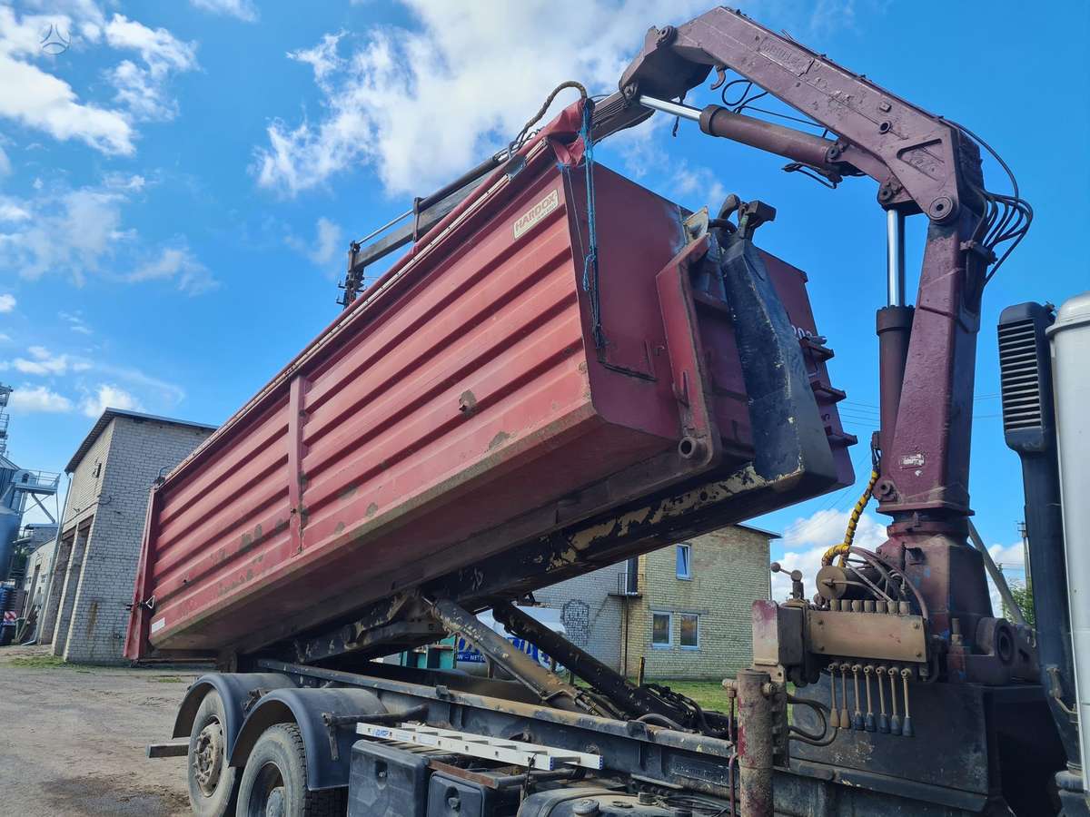 MAN F2000, самосвалы с прицепoм