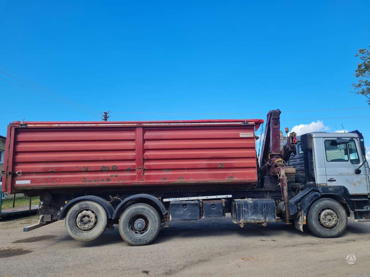 MAN F2000, самосвалы с прицепoм