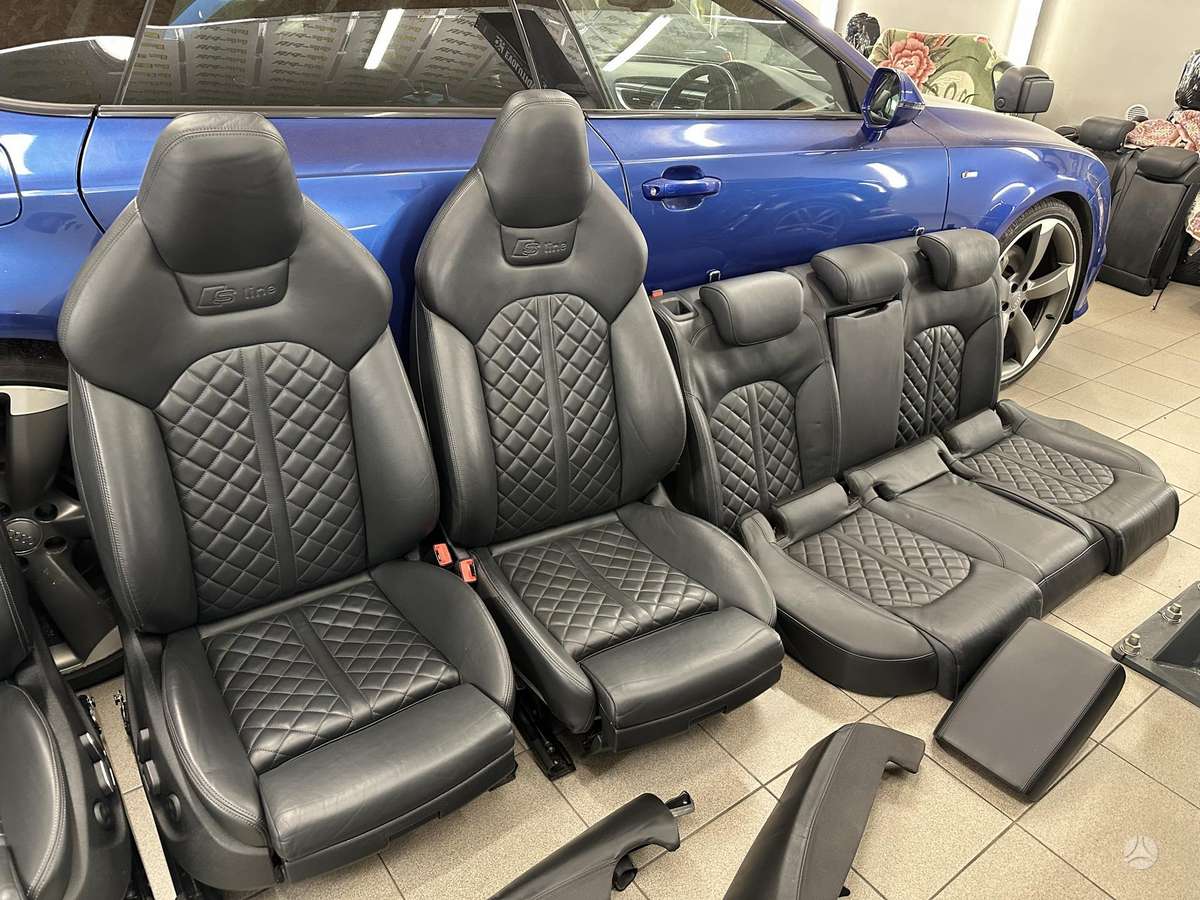 Audi A6 salono detalės
