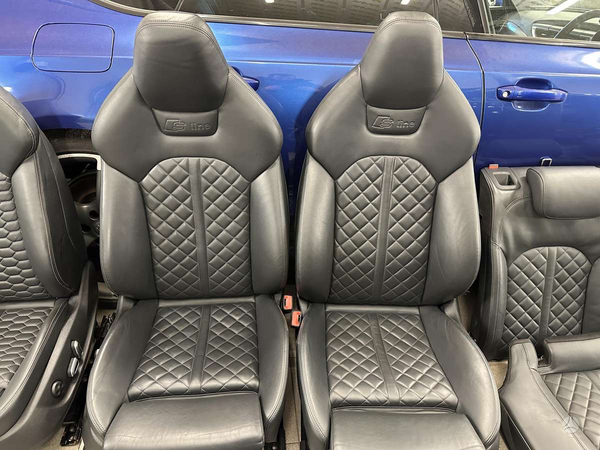 Audi A6 salono detalės