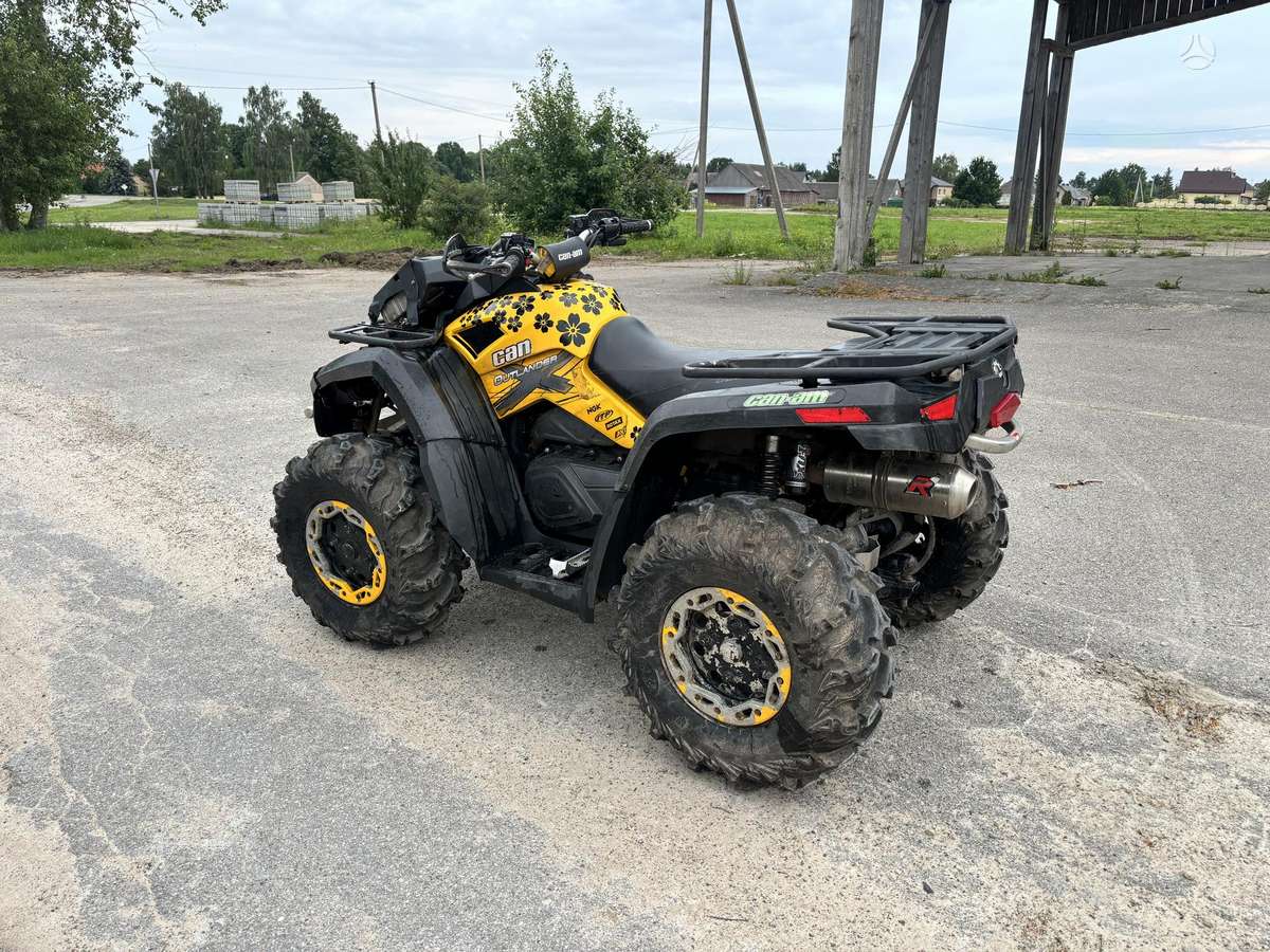 Can-Am Outlander 800cc, квадроциклы