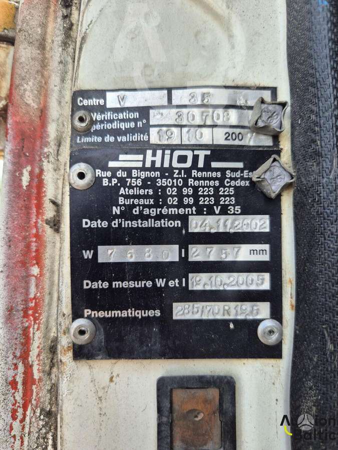 DAF 1700, savivarčiai