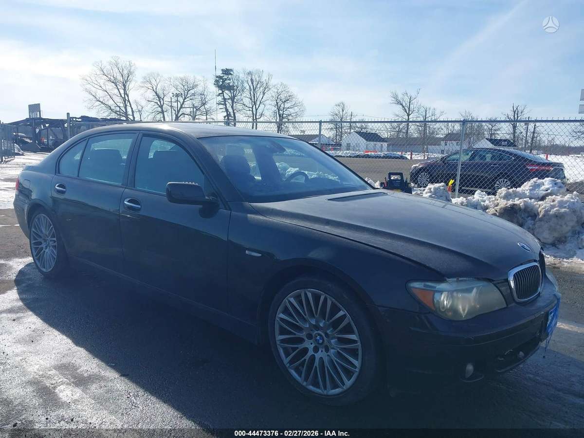 BMW 750, 4.8 l., Седан