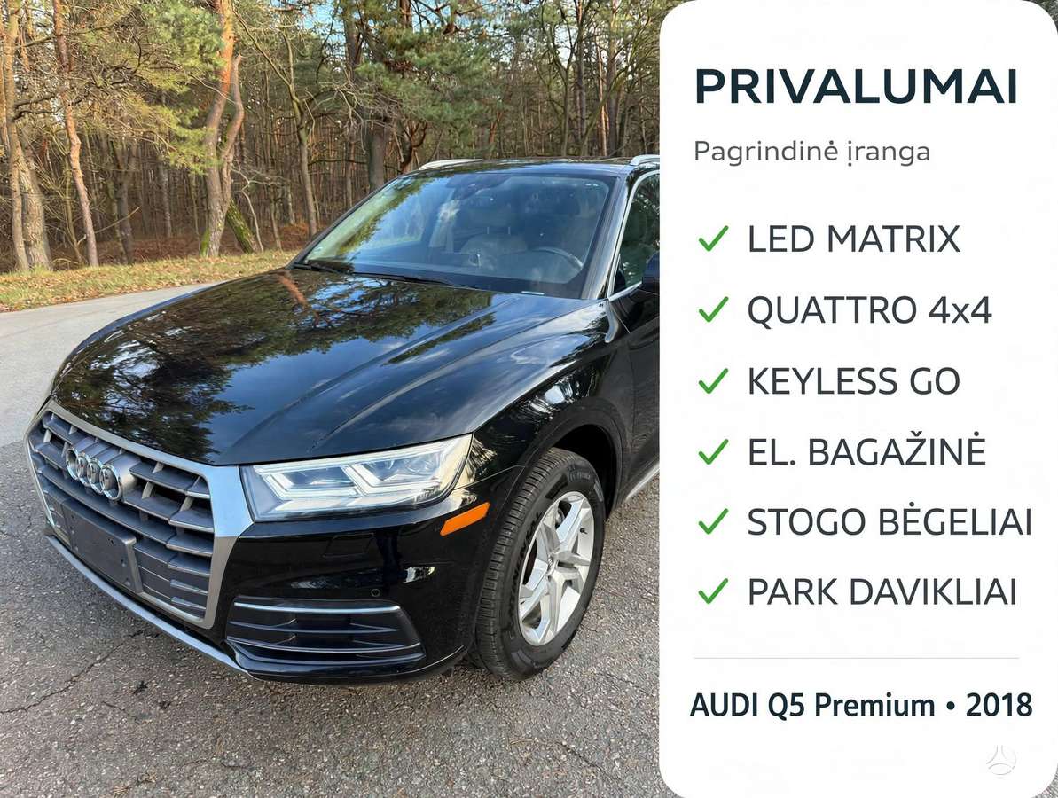 Audi Q5, 2.0 l., mpv / minivan