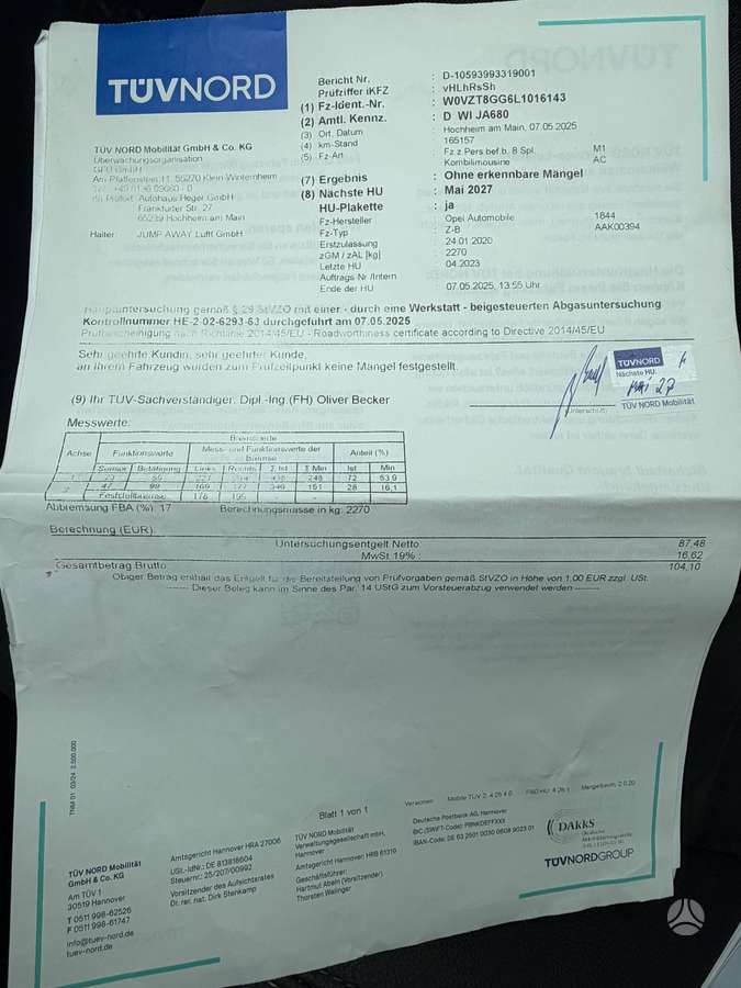 Opel Insignia, 2.0 l., Универсал