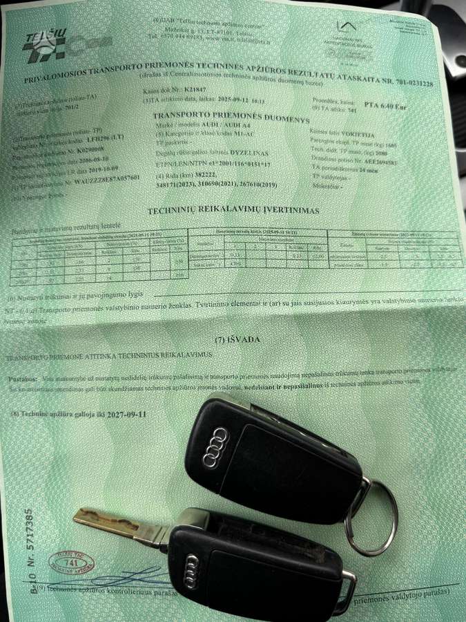 Audi A4, 2.0 l., wagon