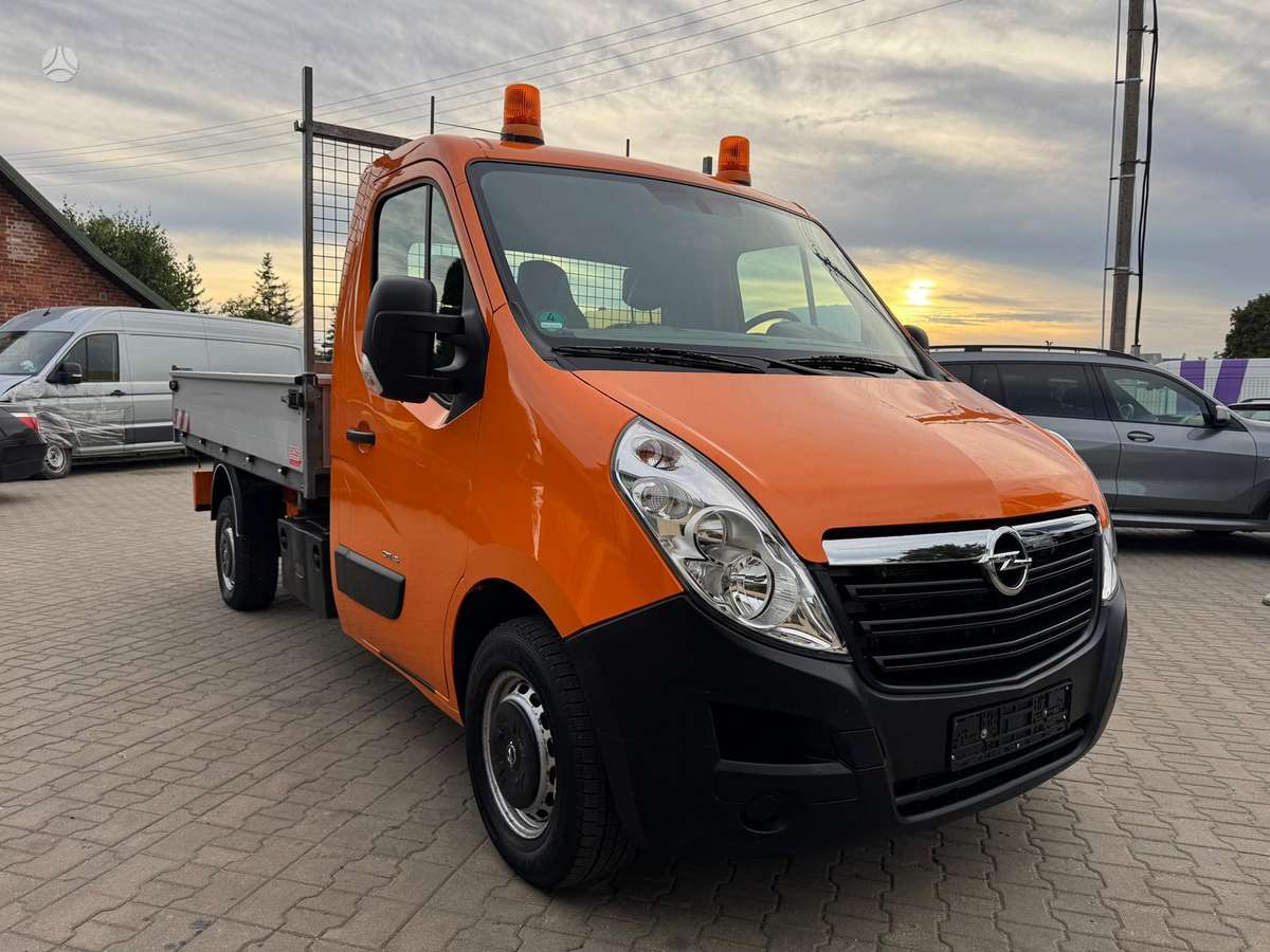 Opel Movano, dumpers / tippers