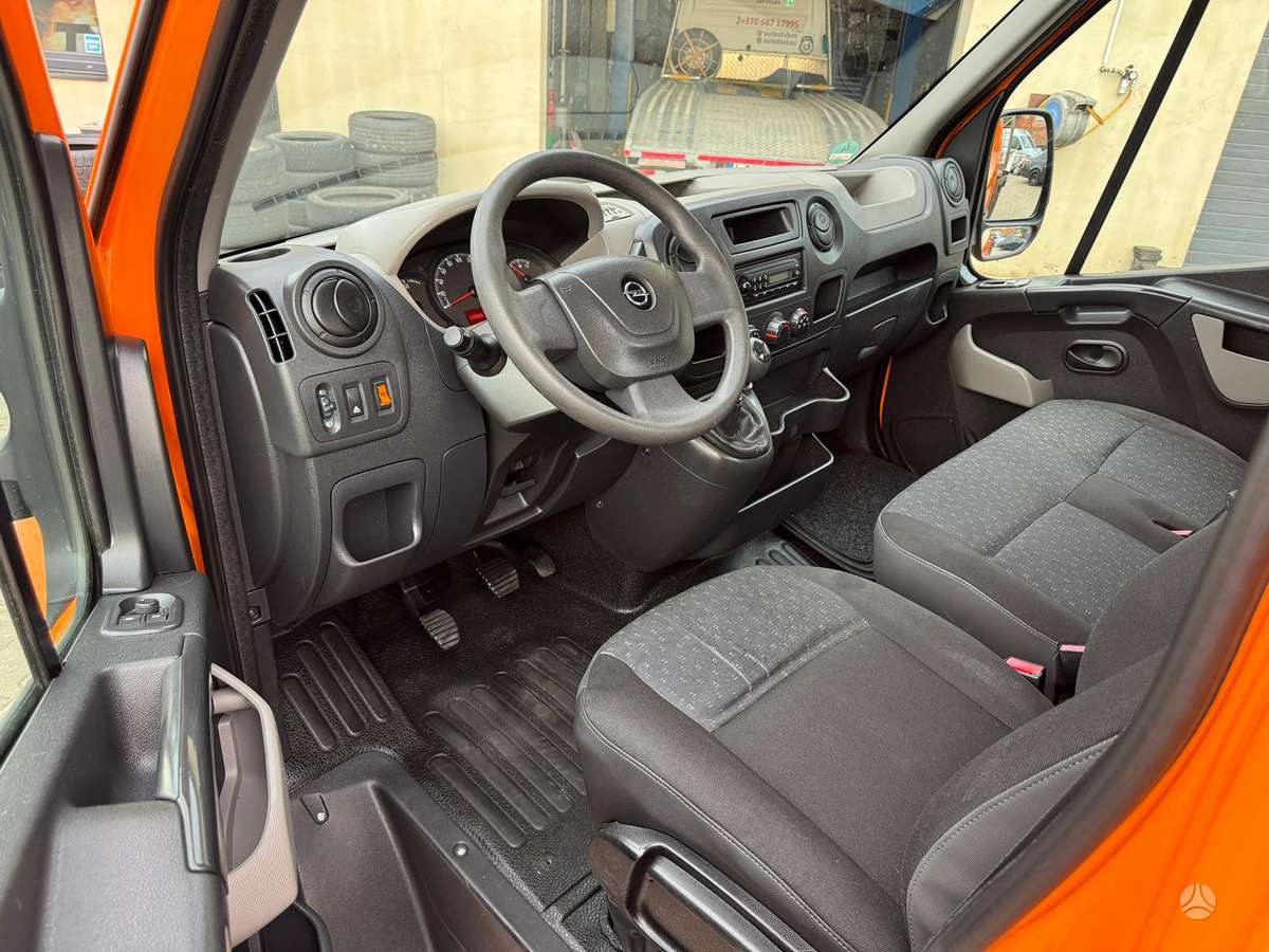 Opel Movano, dumpers / tippers