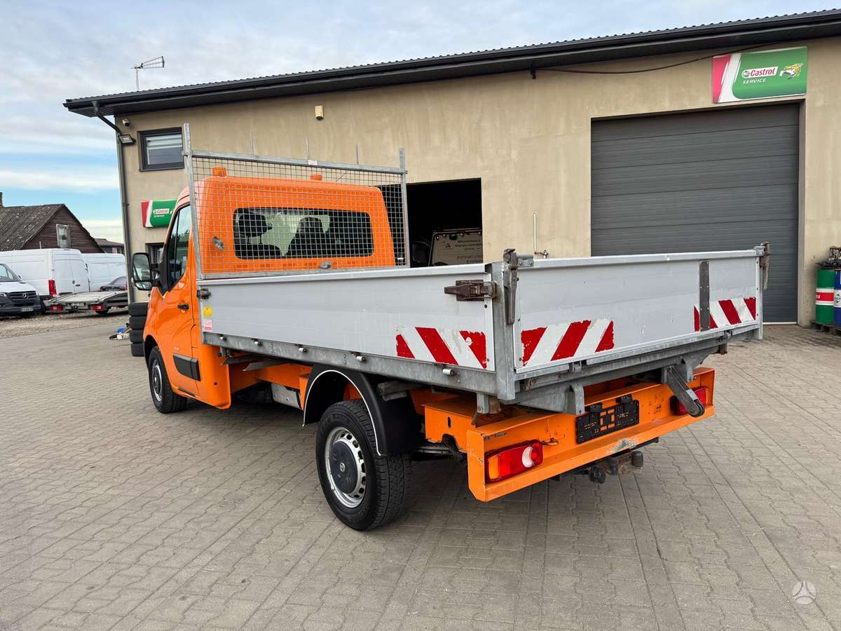 Opel Movano, dumpers / tippers