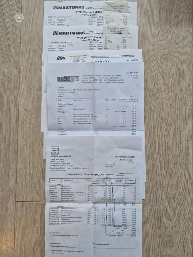 Fiat 500, 1.2 l., Хэтчбек