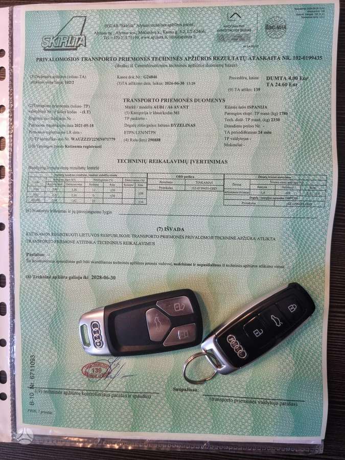 Audi A6, 2.0 l., Универсал