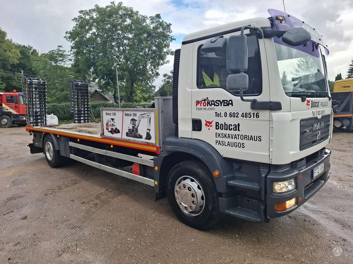 MAN Tgm18-280, flatbeds