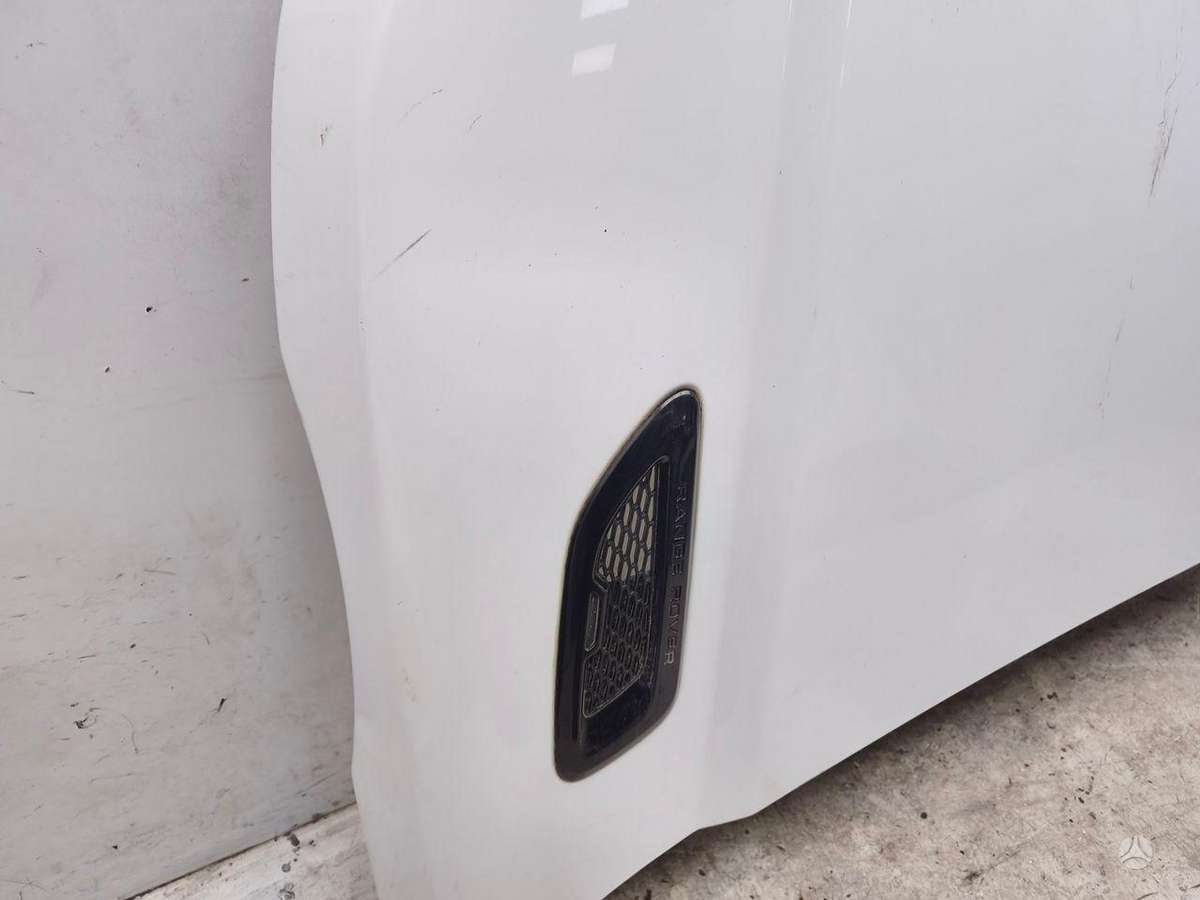 Land Rover Evoque hood (front, rear)