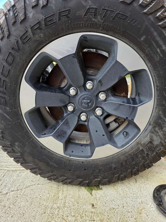 RAM 1500 kėbulo dalys