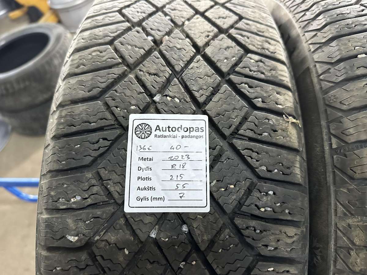 Continental, winter 215/55 R18