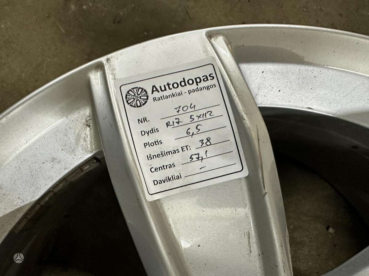 Volkswagen, light alloy, R17