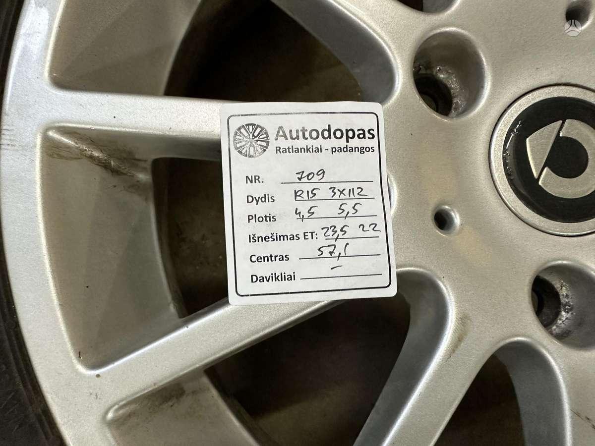 Smart, light alloy, R15