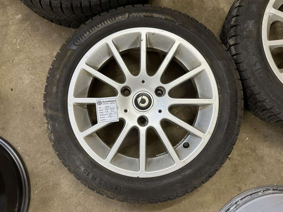 Smart, lengvojo lydinio, R15