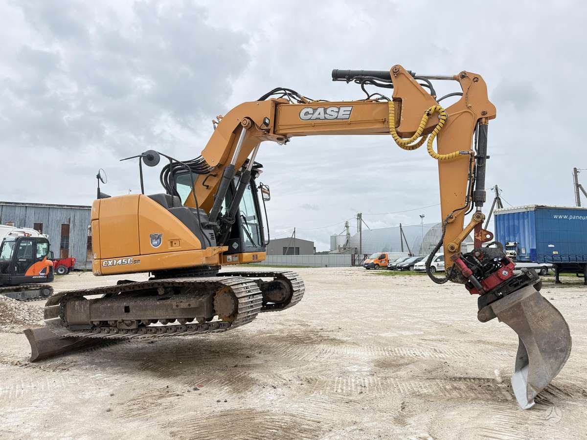 Case CX 145 CSR, excavator