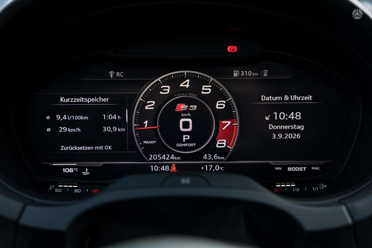 Audi S3, 2.0 l., Хэтчбек