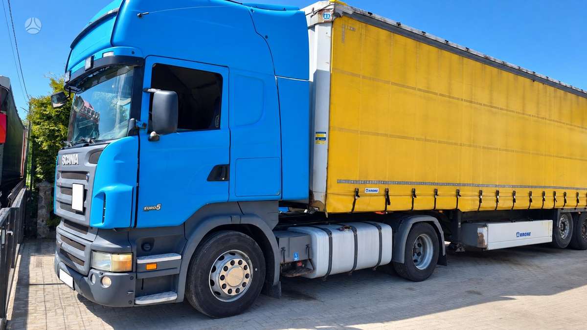 Scania P380, double sleeper