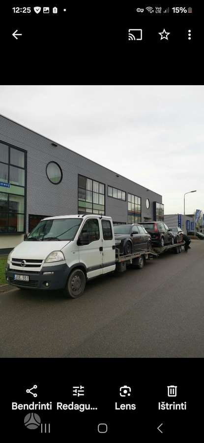 Opel Movano, auto transporters