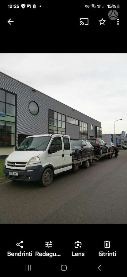 Opel Movano, автовозы